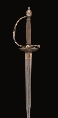 Lot 159 - A FRENCH SMALL-SWORD