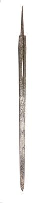 Lot 177 - A VERY RARE DETACHED SWORD BLADE
