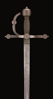 Lot 181 - A RAPIER IN 17TH CENTURY STYLE