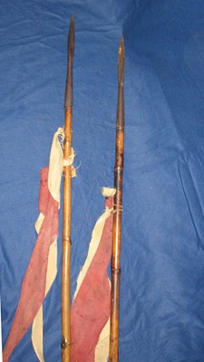 Lot 197 - TWO 1868 PATTERN LANCES
