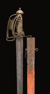 Lot 200 - A RARE 1798 PATTERN HIGHLAND OFFICER'S BROADSWORD