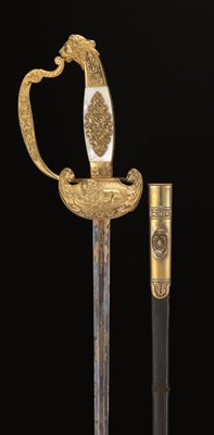 Lot 210 - A BAVARIAN EPEE BY REISS