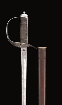 Lot 211 - A GEORGE V 1897 PATTERN INFANTRY OFFICER'S SWORD; A GERMAN SWORD