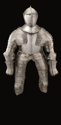 Lot 232 - A NORTH EUROPEAN THREE-QUARTER CUIRASSIER ARMOUR