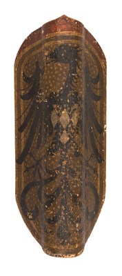 Lot 234 - A HAND PAVISE FOR COMBAT ON FOOT IN SOUTH GERMAN LATE 15TH/EARLY 16TH CENTURY STYLE