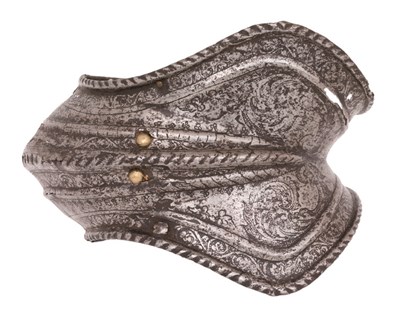 Lot 238 - A NORTH ITALIAN ETCHED COUTER