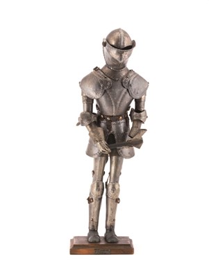 Lot 243 - A MINIATURE ARMOUR