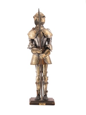 Lot 244 - A MINIATURE ARMOUR