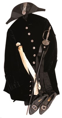 Lot 256 - THE CASED COURT DRESS OF THE HONOURABLE GUY CHARTERIS (1886-1967)