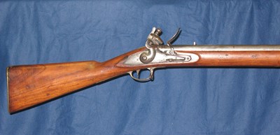 Lot 288 - A .700 CALIBRE CONTINENTAL FLINTLOCK MUSKET