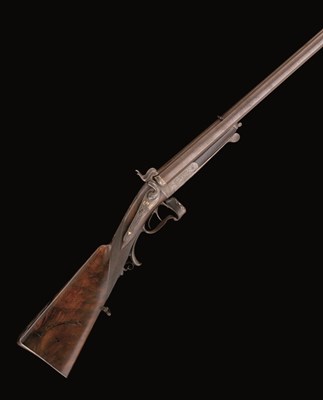 Lot 310 - A .600 CALIBRE HANOVERIAN ROYAL PIN-FIRE DOUBLE SPORTING RIFLE MADE FOR ERNST AUGUST