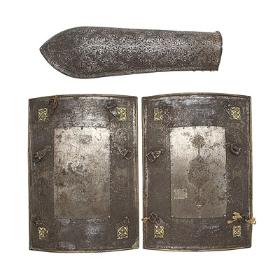 Lot 39 - **TWO-PLATES FROM AN INDIAN CHA'AINA