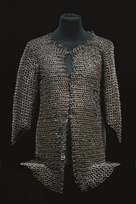 Lot 42 - A RARE PERSIAN MAIL SHIRT