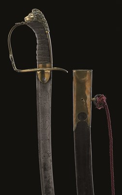 Lot 60 - A GEORGIAN 1803 PATTERN INFANTRY OFFICER'S SWORD