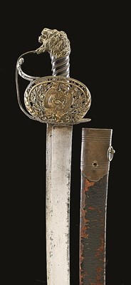 Lot 72 - **A RARE FRENCH RESTORATION PERIOD OFFICER OF JUSTICE SABRE