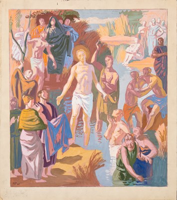 Lot 61 - HANS FEIBUSCH (GERMAN-BRITISH 1898-1998)