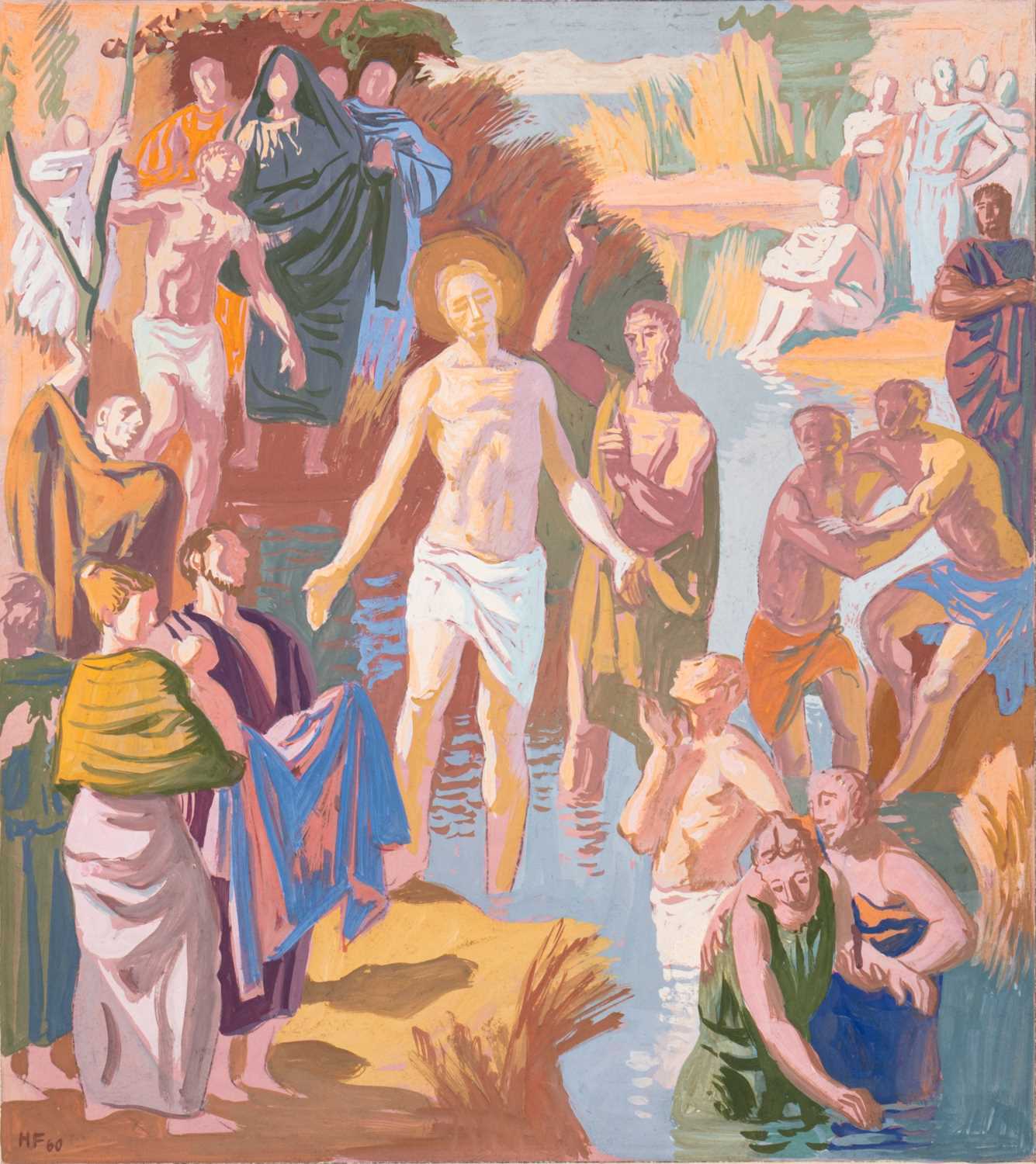 Lot 61 - HANS FEIBUSCH (GERMAN-BRITISH 1898-1998)
