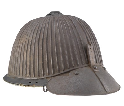 Lot 21 - **TWO JAPANESE HELMETS (KABUTO)