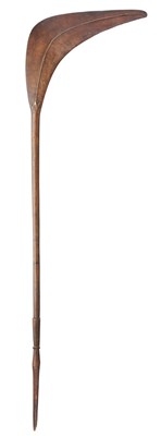 Lot 55 - **A SOLOMAN ISLANDS DANCE PADDLE