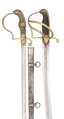 Lot 391 - **A GERMAN (SAXON) OFFICER'S SWORD