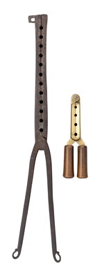 Lot 456 - THREE BULLET MOULDS