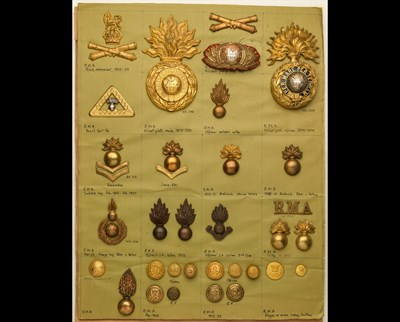 Lot 196 - Royal Marine Artillery Insignia