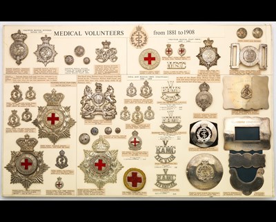 Lot 215 - Insignia of Medical Volunteers 1881 - 1908
