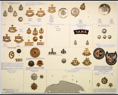 Lot 216 - Insignia of Royal Army Medical Corps Territorial Units