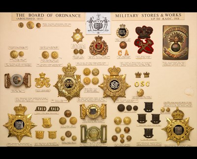 Lot 220 - Board of Ordnance Insignia