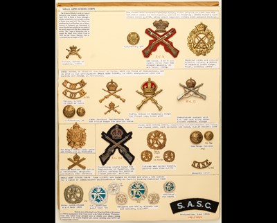 Lot 228 - Small Arms School Corps and School of Musketry Badges