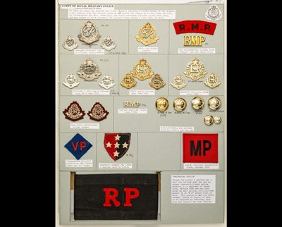 Lot 235 - Military Police and Regimental Police