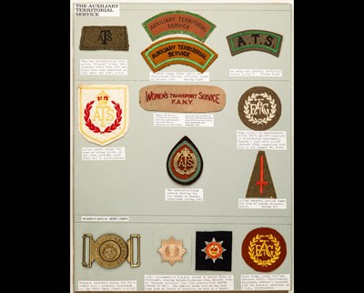 Lot 237 - Insignia of Womens' Services and Army Nursing Services