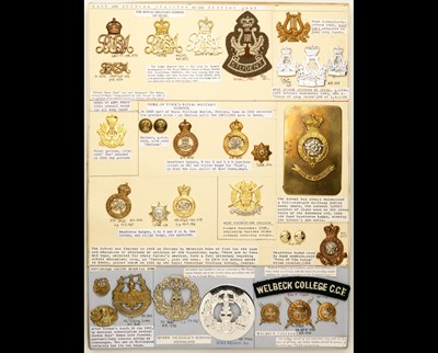 Lot 241 - Insignia of Army Training Organisations