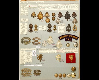 Lot 250 - Insignia of University Officers Training Corps.