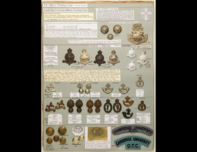 Lot 252 - Cambridge University OTC insignia