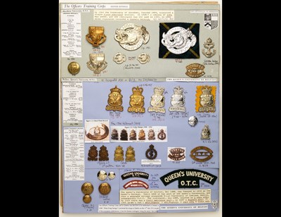 Lot 253 - Insignia of University Officers Training Corps.