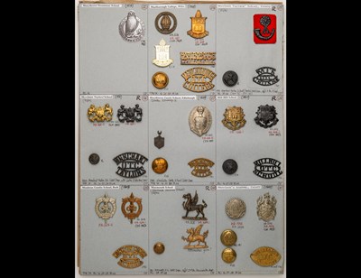 Lot 261 - School OTC Badges