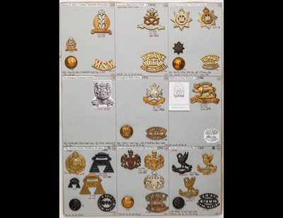 Lot 262 - School OTC Badges
