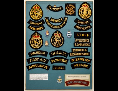Lot 275 - Civil Defence and ARP Insignia