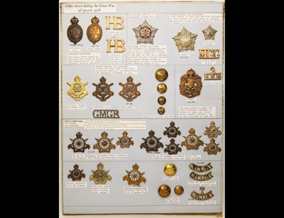 Lot 277 - Badges of Units formed in World War I