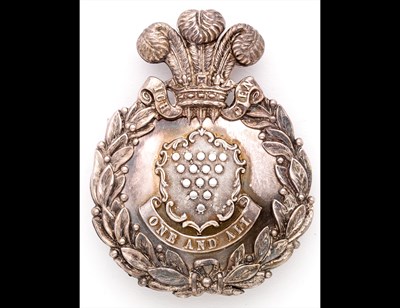 Lot 293 - A Pouch-Belt Plate of the Cornwall Rifle Volunteers.