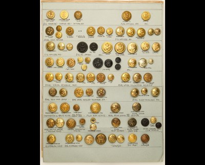 Lot 363 - Buttons of Royal Naval Officers and Others