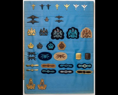 Lot 400 - Royal Australian Air Force Trade and Rank badges.