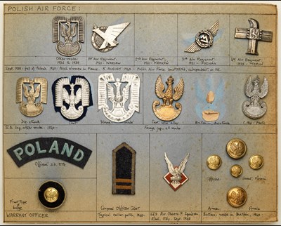 Lot 409 - Polish Air Force 1920s - 1930s and Polish Air Force in Great Britain