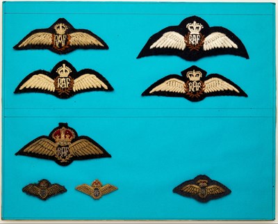 Lot 414 - Royal Air Force Pilots Brevets 1930s-1990s.