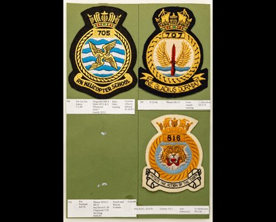 Lot 418 - Royal Air Force serving in Fleet Air Arm and Fleet Air Arm badges