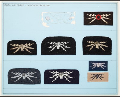 Lot 428 - Royal Air Force Wireless Operator/Mechanics badges
