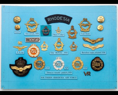 Lot 445 - Royal Air Force rank insignia for Non-Commissioned Officers