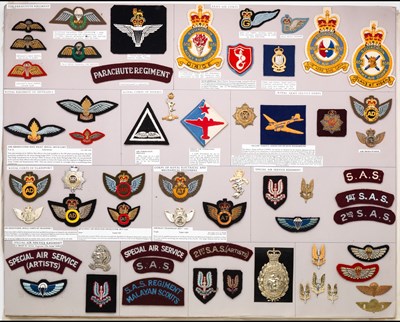 Lot 447 - Band and Musicians badges of the Royal Air Force and the Royal Canadian Air Force with similar