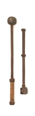 Lot 11 - TWO CHINESE MACES